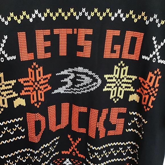 Let’s go ducks black t-shirt size XL - Picture 2 of 3